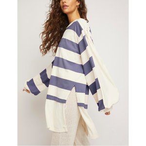 NWT Free People All In Tee / Quarry Combo